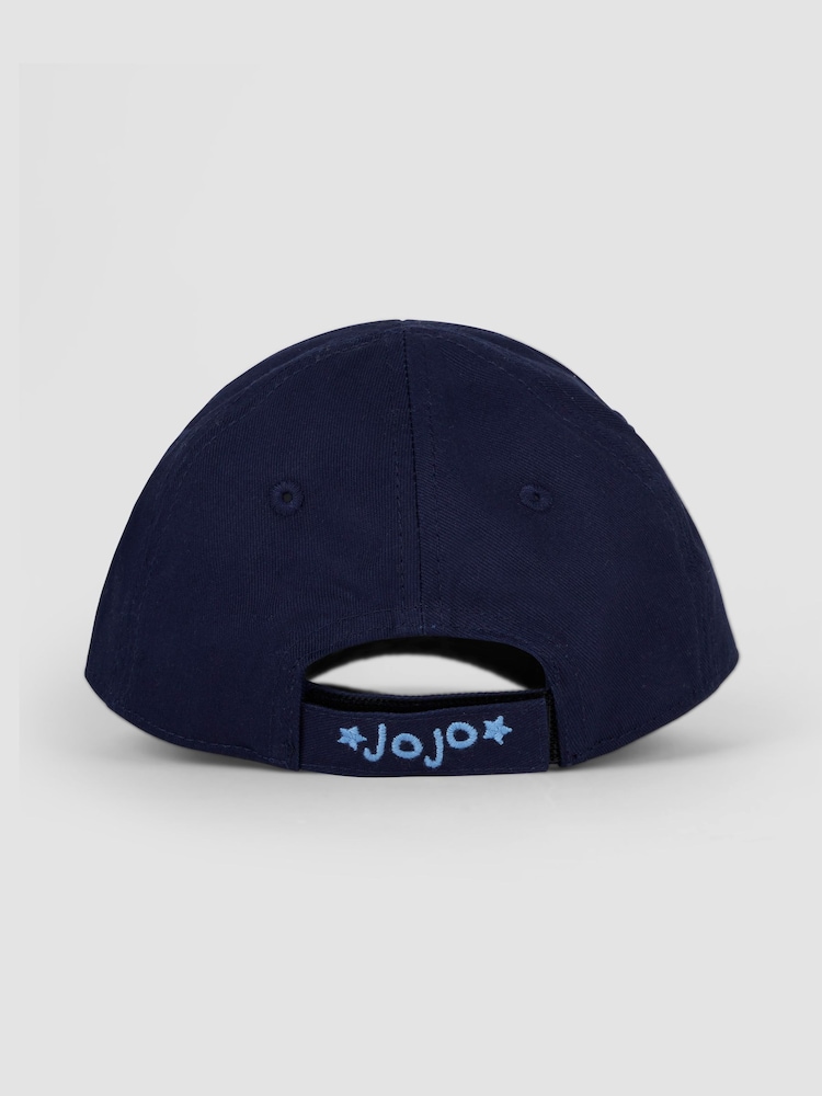 JoJo Maman Bébé Navy Blue Baseball Cap - Image 2 of 3