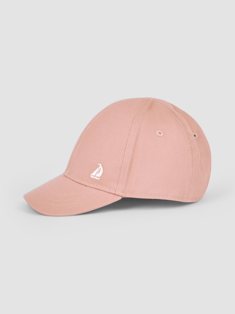 JoJo Maman Bébé Pink Baseball Cap - Image 2 of 4