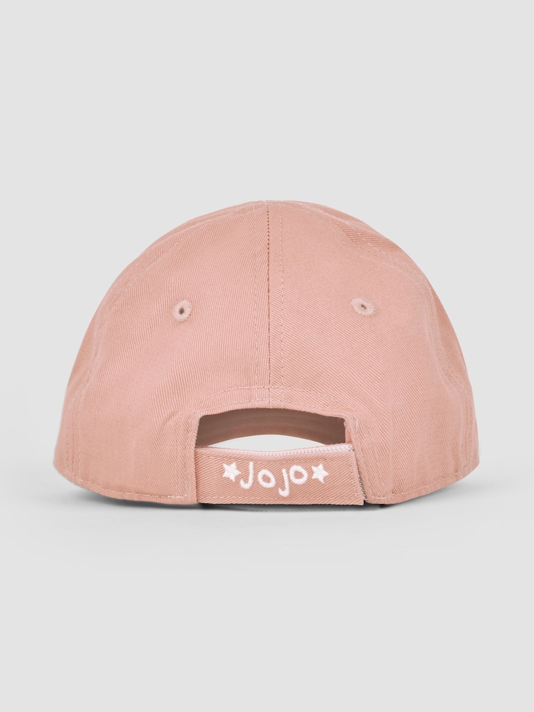 JoJo Maman Bébé Pink Baseball Cap - Image 3 of 4