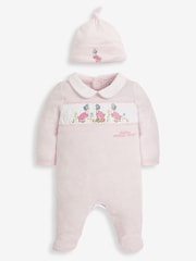 JoJo Maman Bébé Pink Jemima Puddle Duck Baby Gift Set - Image 2 of 4