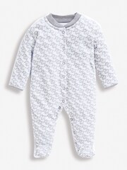 JoJo Maman Bébé Grey New Baby Elephant Gift Set - Image 2 of 7