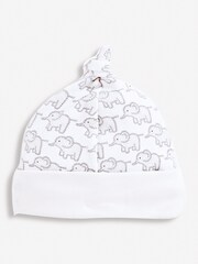 JoJo Maman Bébé Grey New Baby Elephant Gift Set - Image 3 of 7