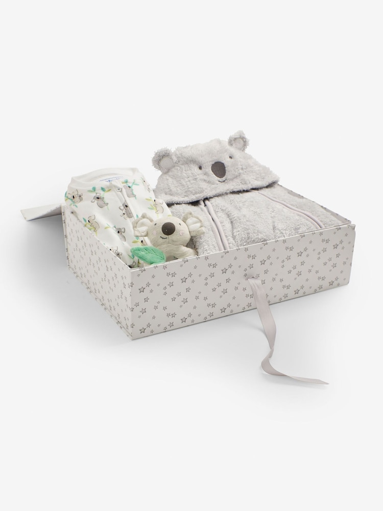 JoJo Maman Bébé Grey Bringing Baby Home Koala Gift Set - Image 1 of 5