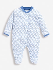 JoJo Maman Bébé Blue New Baby Elephant Gift Set - Image 2 of 5