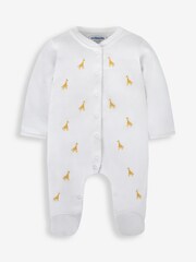 JoJo Maman Bébé White New Baby Giraffe Gift Set - Image 2 of 5