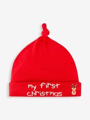 JoJo Maman Bébé Red My First Christmas Baby Gift Set - Image 3 of 5