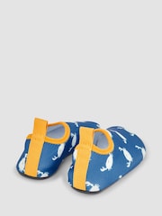 JoJo Maman Bébé Blue Crab Anti-Slip Swim Shoes - Image 2 of 4