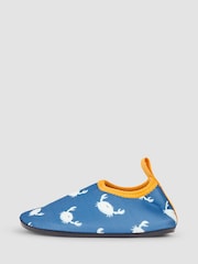 JoJo Maman Bébé Blue Crab Anti-Slip Swim Shoes - Image 4 of 4