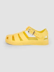 JoJo Maman Bébé Lemon Yellow Jelly Sandals - Image 4 of 7