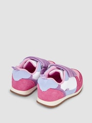 JoJo Maman Bébé Multi Riptape Trainers - Image 4 of 6