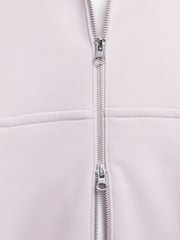 Nike Pale Pink Oversized Phoenix Fleece Mini Swoosh Full Zip Hoodie - Image 8 of 10