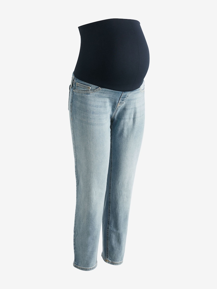 Seraphine Blue Post Maternity Tapered Leg Jeans - Image 6 of 6