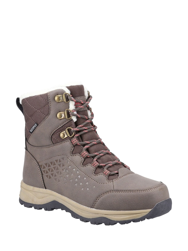 Cotswolds Burton Hiking Brown Boots - Image 2 of 4