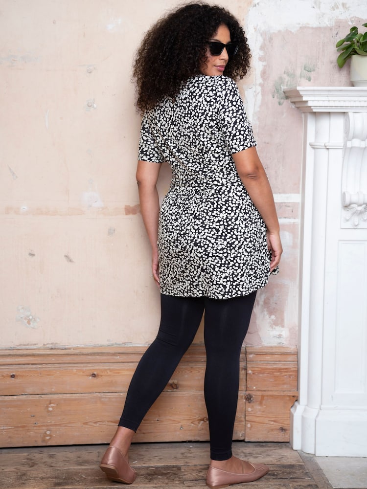 Seraphine Jersey Nursing Black Tunic - Image 2 of 7
