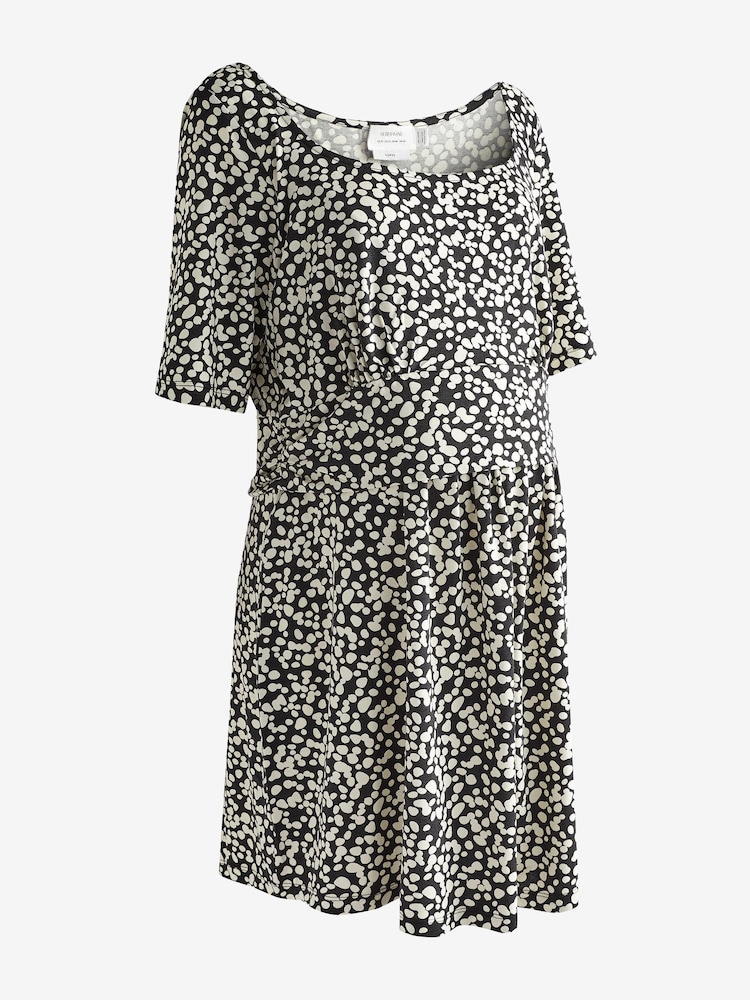 Seraphine Jersey Nursing Black Tunic - Image 7 of 7 Seraphine Jersey Nursing Black Tunic - Image 7 of 7