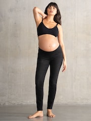 Seraphine Skinny Black Maternity Jeans - Image 1 of 4