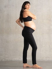 Seraphine Skinny Black Maternity Jeans - Image 3 of 4