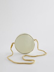 Cream O Initial Patch Canvas Bag - Image 2 of 4