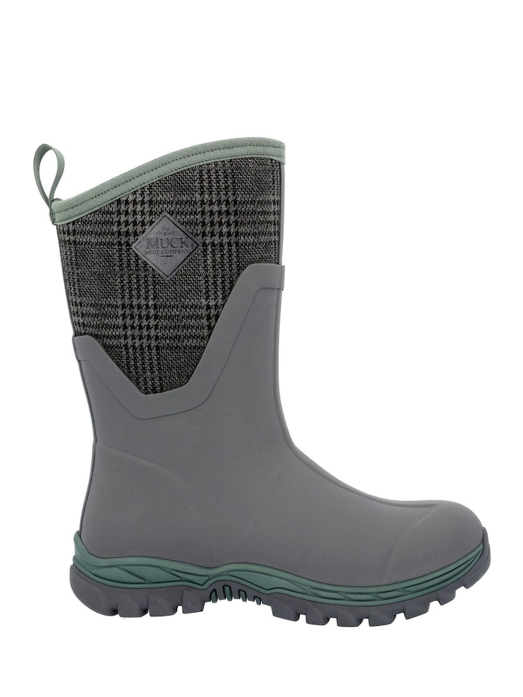 Muck Boots Grey Arctic Sport II Mid Boots - Image 1 of 8