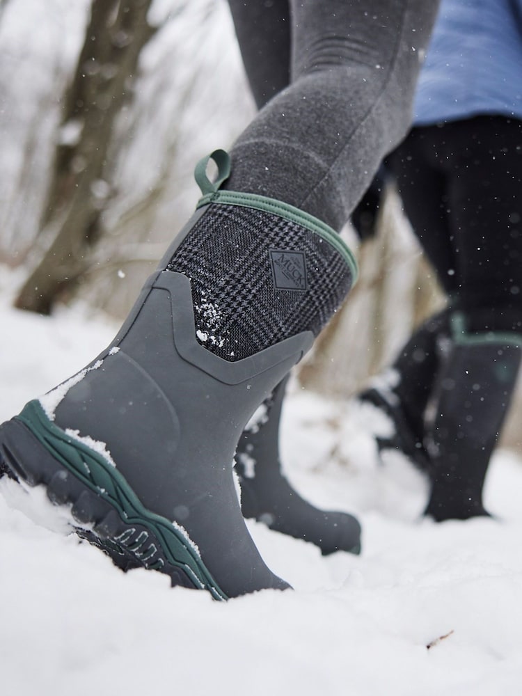 Muck Boots Grey Arctic Sport II Mid Boots - Image 8 of 8