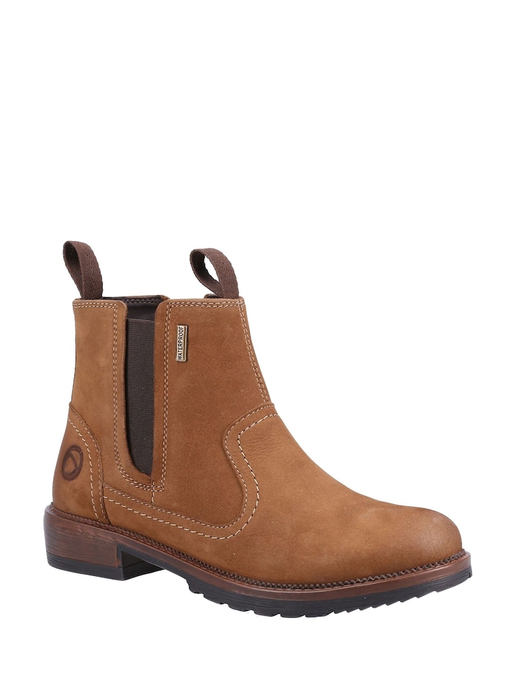 Cotswolds Laverton Ankle Brown Boots - Image 2 of 4