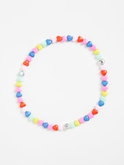 Pink Rainbow Heart Jewellery Set - Image 5 of 6