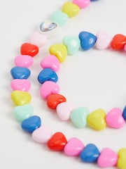 Pink Rainbow Heart Jewellery Set - Image 6 of 6