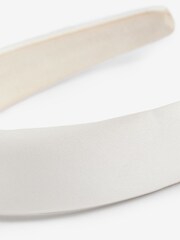 Cream Satin Aliceband - Image 4 of 4