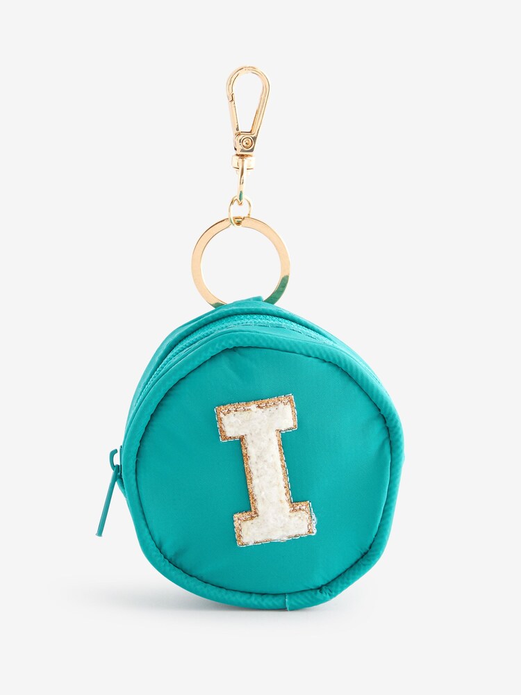 Green Inital Key Ring Purse - Image 1 of 1