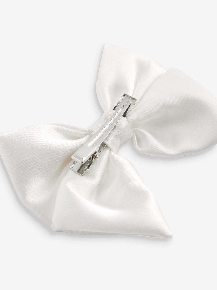 Cream Bow Bead Clip - Image 5 of 5