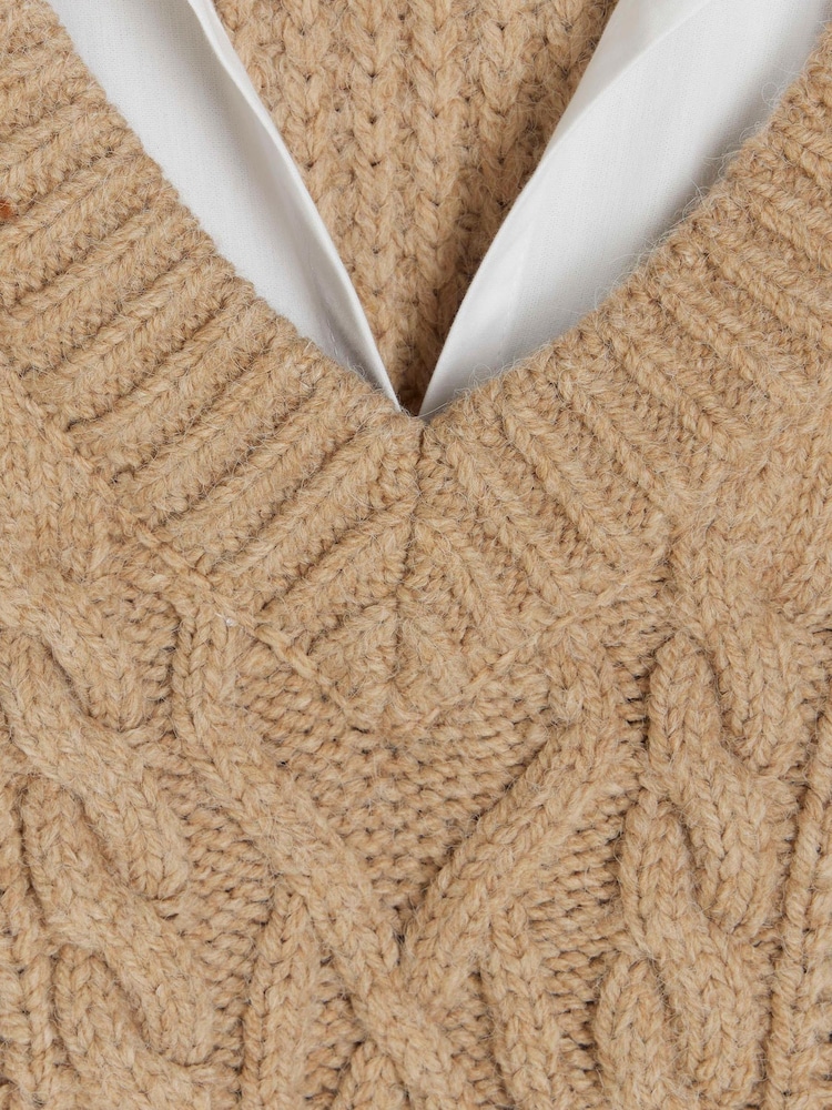 River Island Brown Hybrid Dress - Image 6 of 6