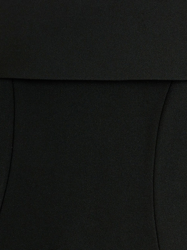 River Island Black Bardot Maxi Dress - Image 6 of 6 River Island Black Bardot Maxi Dress - Image 6 of 6