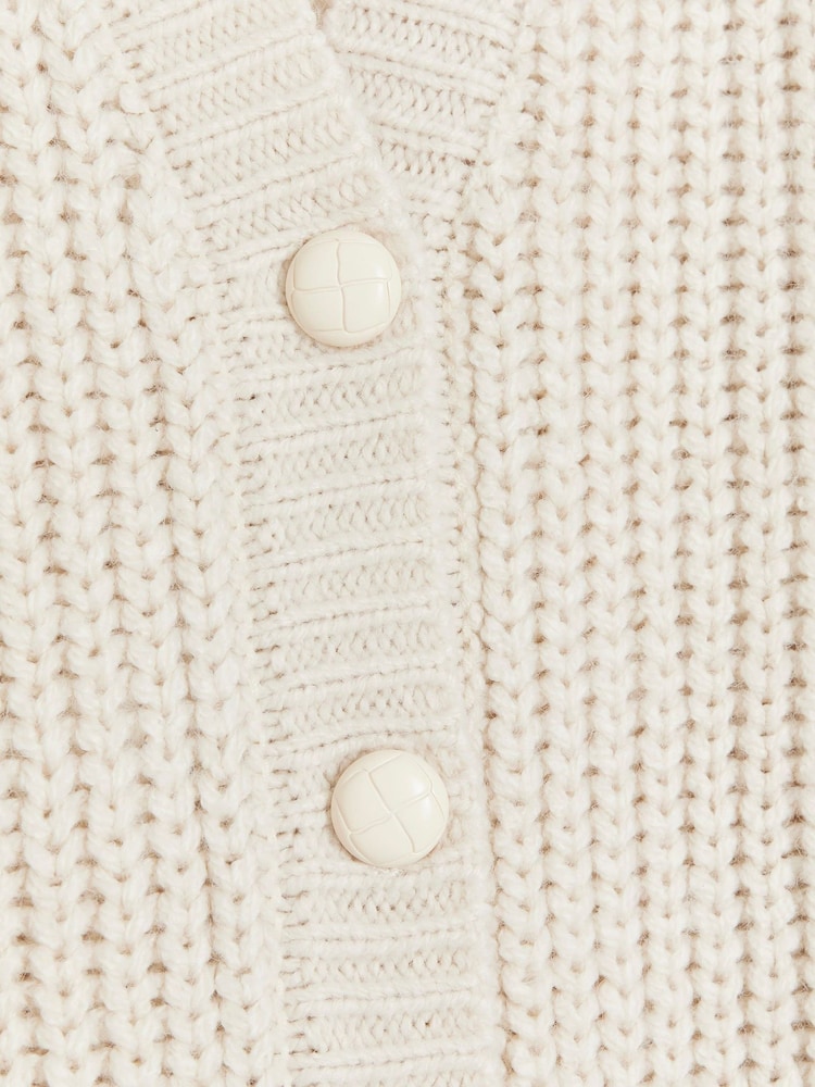 River Island Cream Cardigan Mini Dress - Image 5 of 5