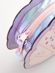 Purple Shell Sequin Bag - Image 4 of 5
