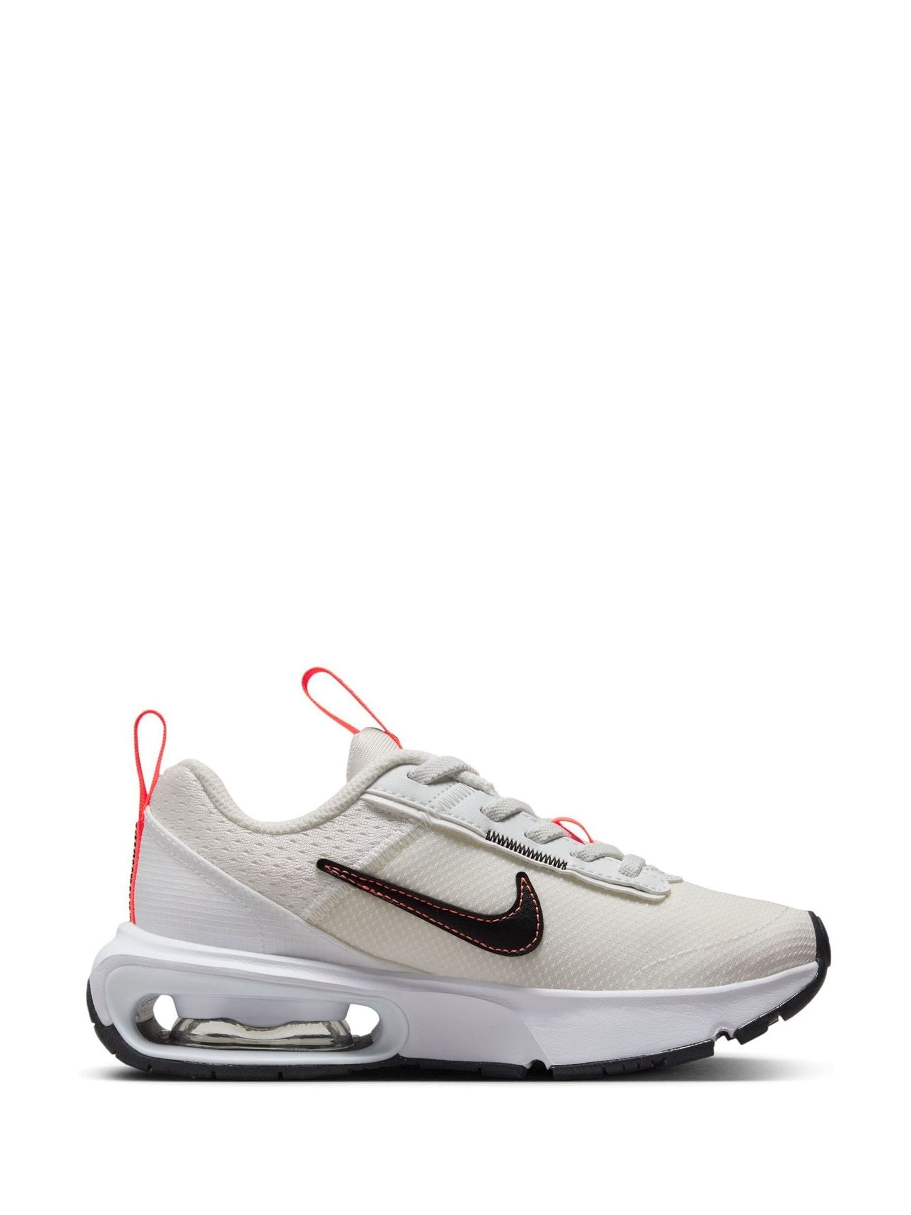 Buy Nike White Blue Orange Junior Air Max INTRLK Lite Trainers from Next Luxembourg