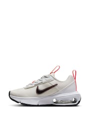 Nike White/Blue/Orange Junior Air Max INTRLK Lite Trainers - Image 4 of 10