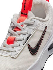 Nike White/Blue/Orange Junior Air Max INTRLK Lite Trainers - Image 8 of 10