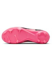 Nike Red/ Pink Kids Zoom Mercurial Vapor 15 Academy Firm Ground Football Boots - Image 5 of 11