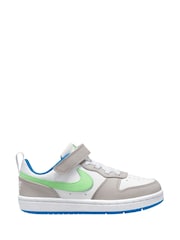 Белый/серый/черный - Детские низкие кроссовки Nike Court Borough Recraft - Image 1 of 11