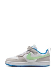Weiß/Grau/Schwarz - Nike Junior Court Borough Low Recraft Turnschuhe - Bild 15 von 15