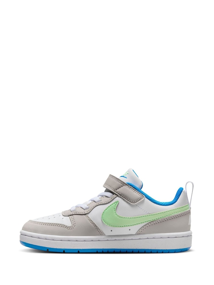 Weiß/Grau/Schwarz - Nike Junior Court Borough Low Recraft Turnschuhe - Bild 15 von 15 Weiß/Grau/Schwarz - Nike Junior Court Borough Low Recraft Turnschuhe - Bild 15 von 15