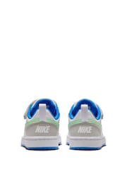 Белый/серый/черный - Детские низкие кроссовки Nike Court Borough Recraft - Image 6 of 11