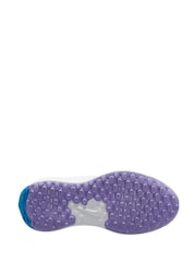 Nike White/Multi Junior Revolution 7 Trainers - Image 10 of 12