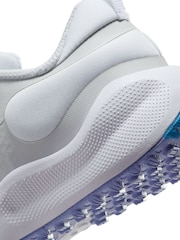 Nike White/Multi Junior Revolution 7 Trainers - Image 12 of 12