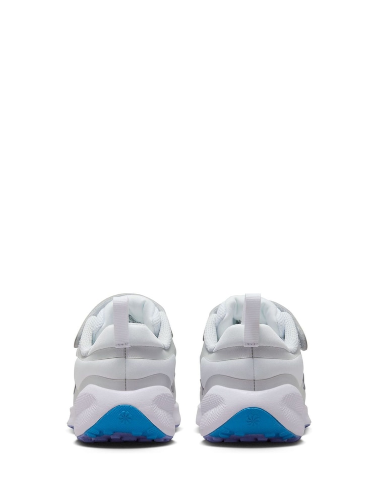 blanc/multicolore - Nike Junior Revolution 7 Baskets - Image 7 of 12
