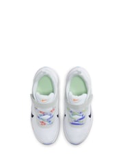 Nike White/Multi Junior Revolution 7 Trainers - Image 8 of 12