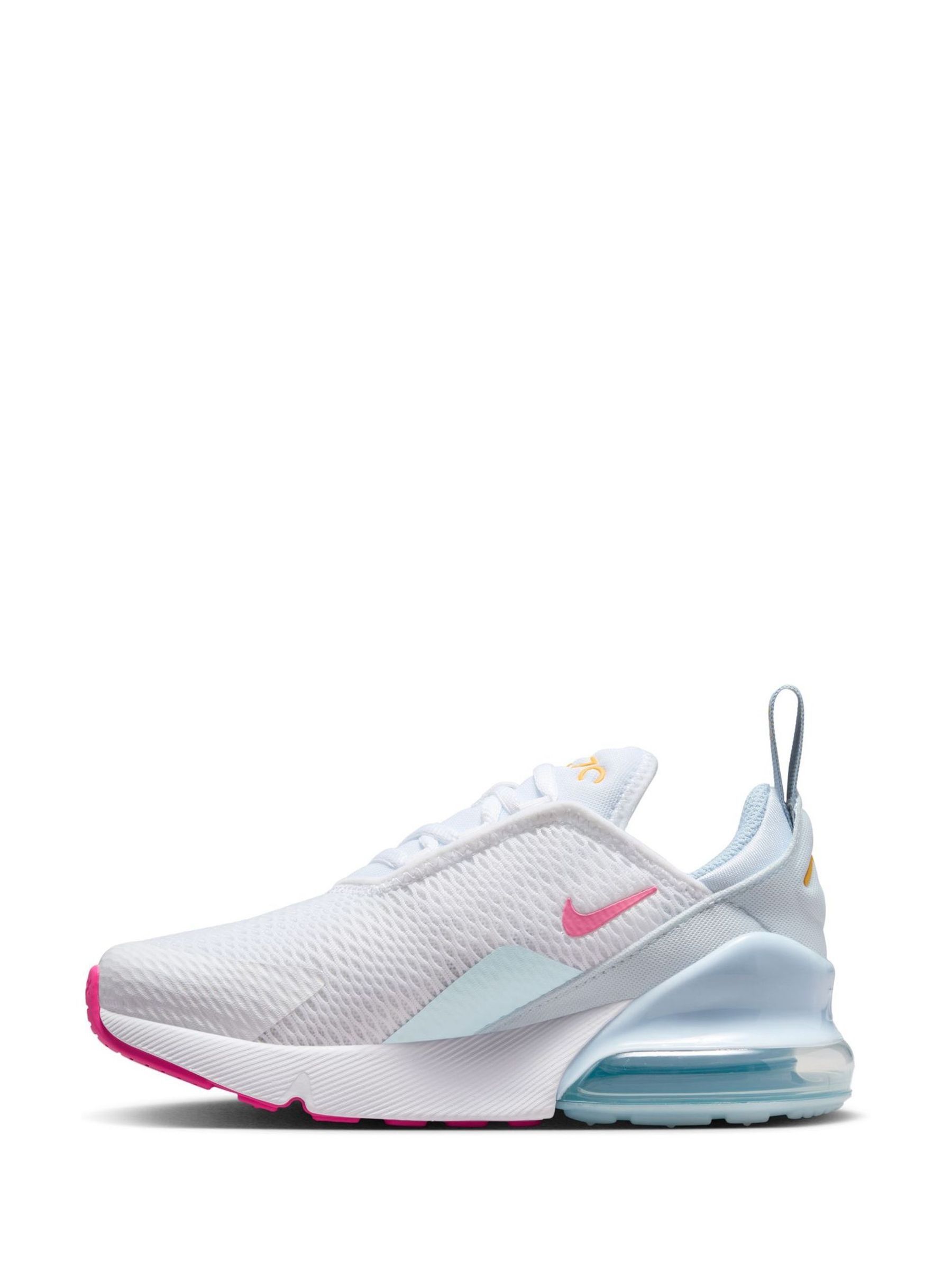 Buy Nike White Pink Air Max 270 Junior Trainers from Next France