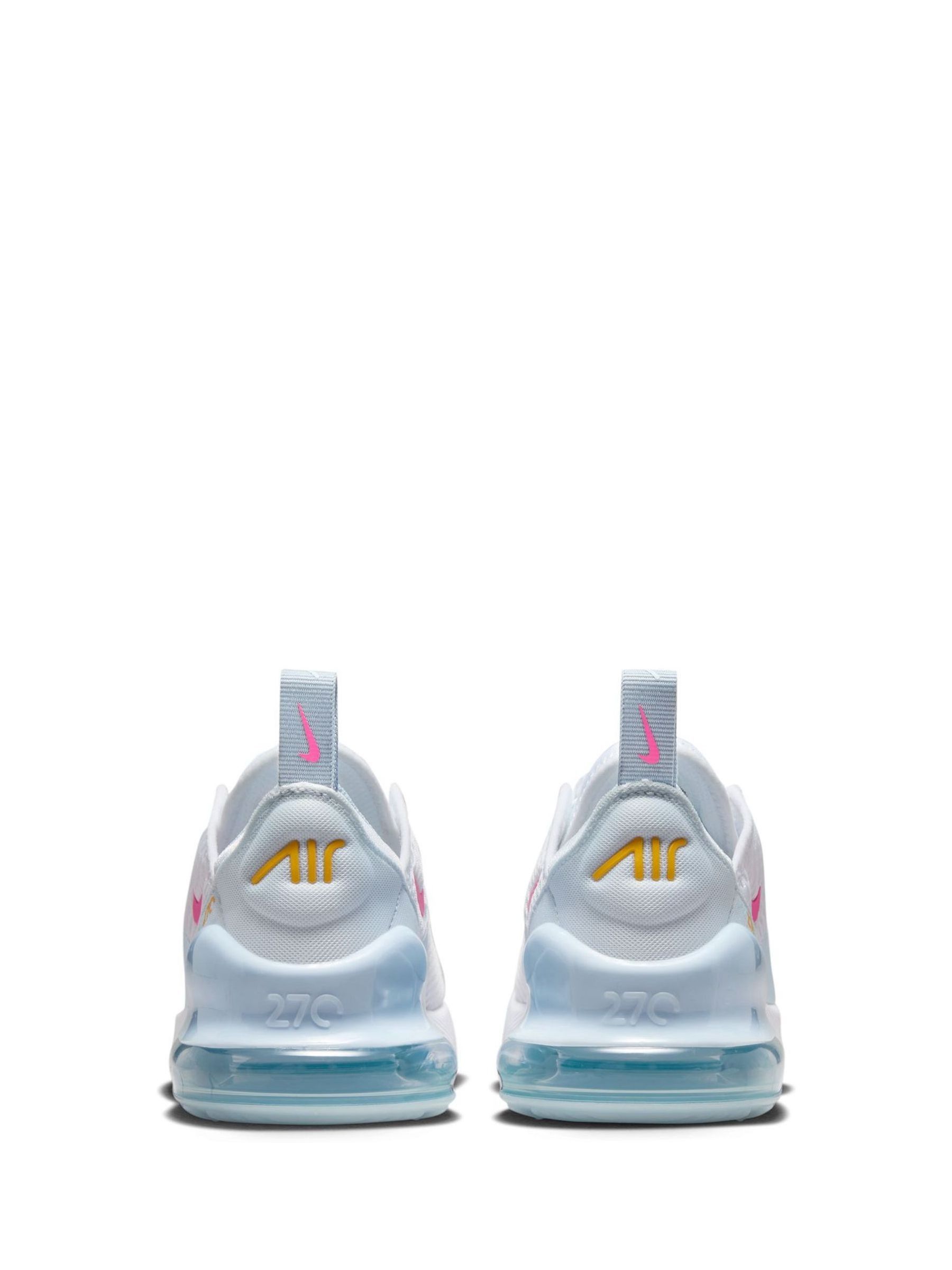 Buy Nike White Pink Air Max 270 Junior Trainers from Next Luxembourg
