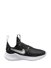 Nike Black/White Junior Flex Runner 3 Trainers - Image 1 of 12