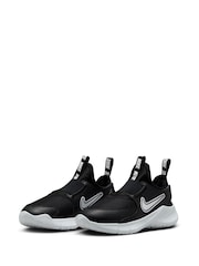 Nike Black/White Junior Flex Runner 3 Trainers - Image 6 of 12